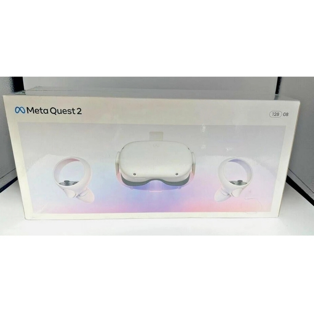 Meta Quest 2 VR Headset with Controllers
